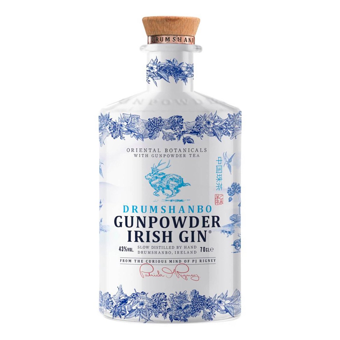 Drumshanbo Gunpowder Irish Gin Ceramic Bottle 70 Cl