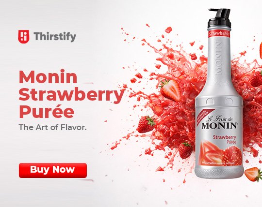 Monin Strawberry Purée mobile